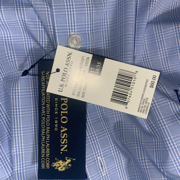 Polo mens shirt size 34/35 - Picture 3 of 3